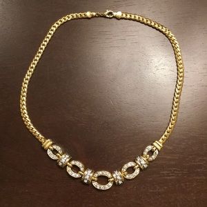 💎SALE💎 gold and diamonds chocker